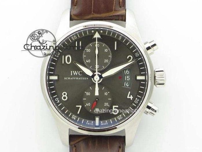 MIROTIME 0109 SunProtective Big Pilot Real PR IW500910 “Patrouille Suisse” ZF 1:1 Best Edition On Gray Nylon Strap 7278